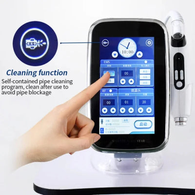 EMS Facial Mesotherapy Machines No Needle Injection RF Radio Frequency Painless Photon Anti Aging Skin Care Beauty Instrument